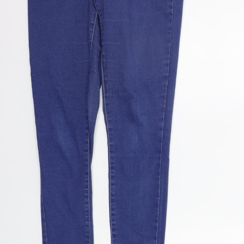 deniem co Womens Blue   Straight Jeans Size 8 L32 in