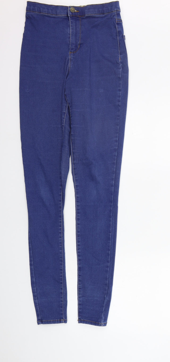deniem co Womens Blue   Straight Jeans Size 8 L32 in