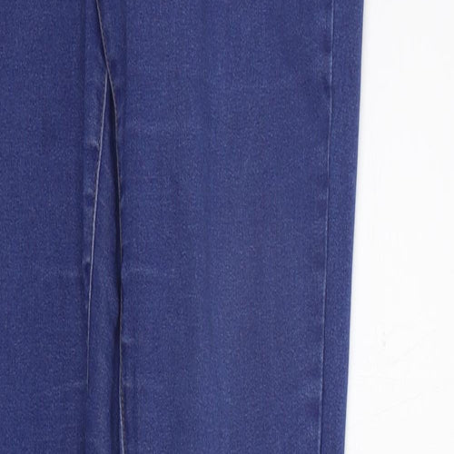 deniem co Womens Blue   Straight Jeans Size 8 L32 in