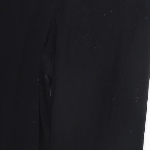 Marks and Spencer Womens Black   Trousers  Size 14 L28 in