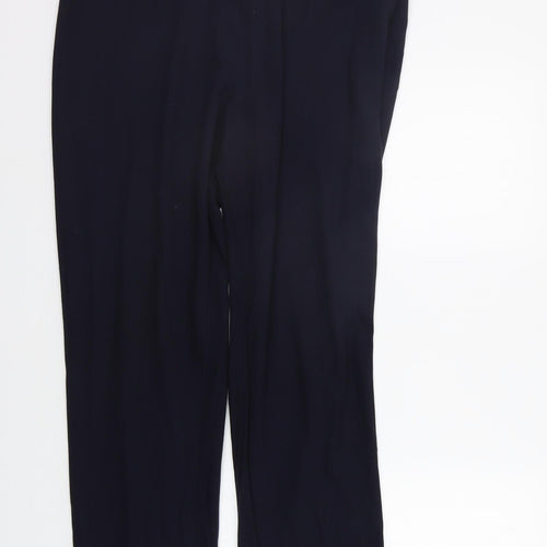 Marks and Spencer Womens Blue   Trousers  Size 16 L27 in
