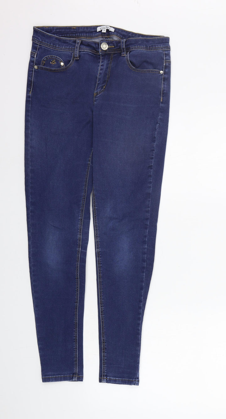 lily pop Womens Blue   Jegging Jeans Size 10 L26 in