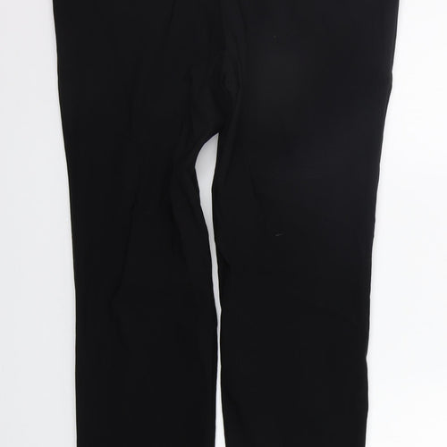 Papaya Womens Black   Trousers  Size 18 L30 in