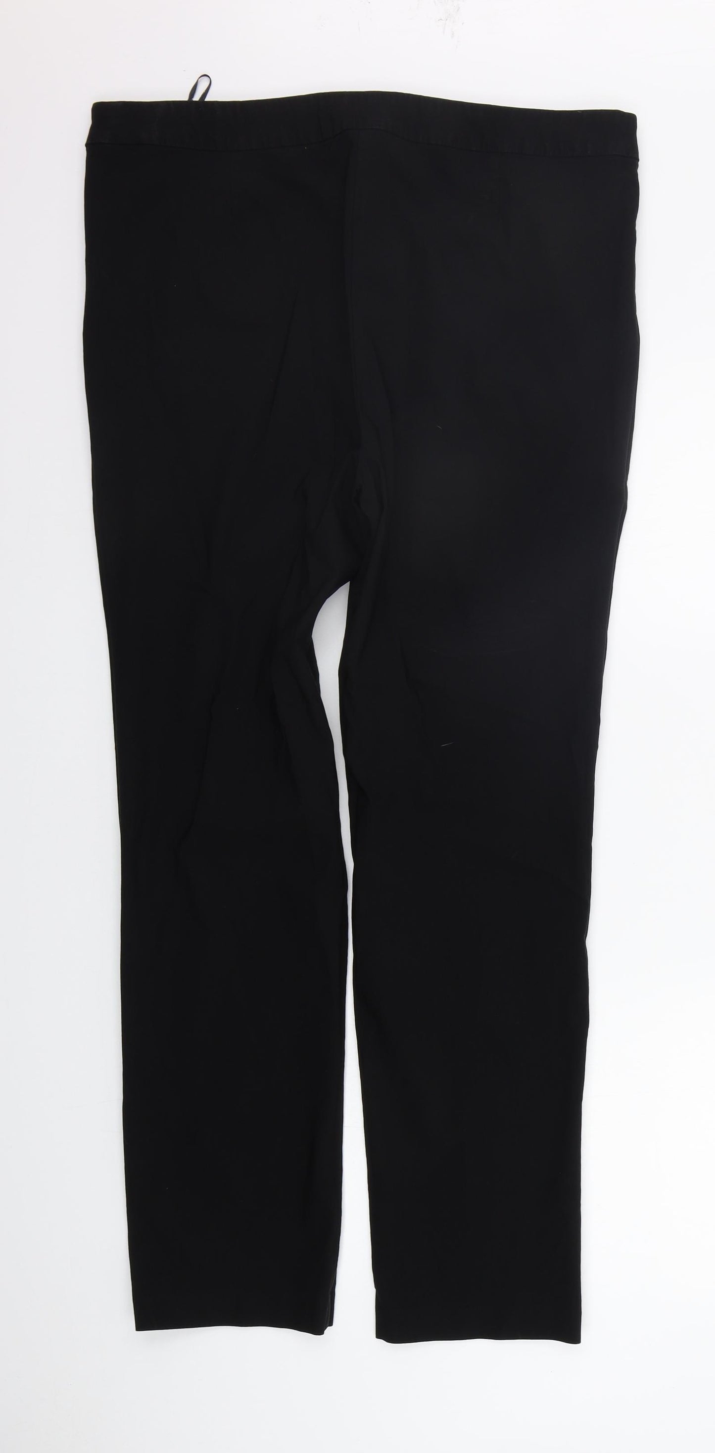 Papaya Womens Black   Trousers  Size 18 L30 in