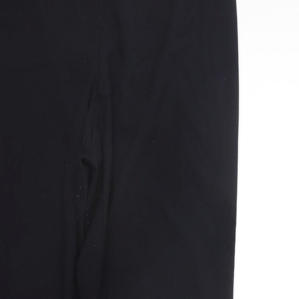 Marks and Spencer Womens Black   Trousers  Size 14 L29 in
