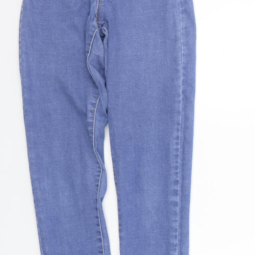 deniem co Womens Blue   Straight Jeans Size 8 L28 in