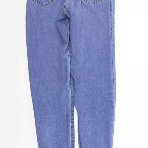 deniem co Womens Blue   Straight Jeans Size 8 L28 in