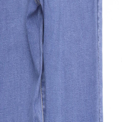 deniem co Womens Blue   Straight Jeans Size 8 L28 in
