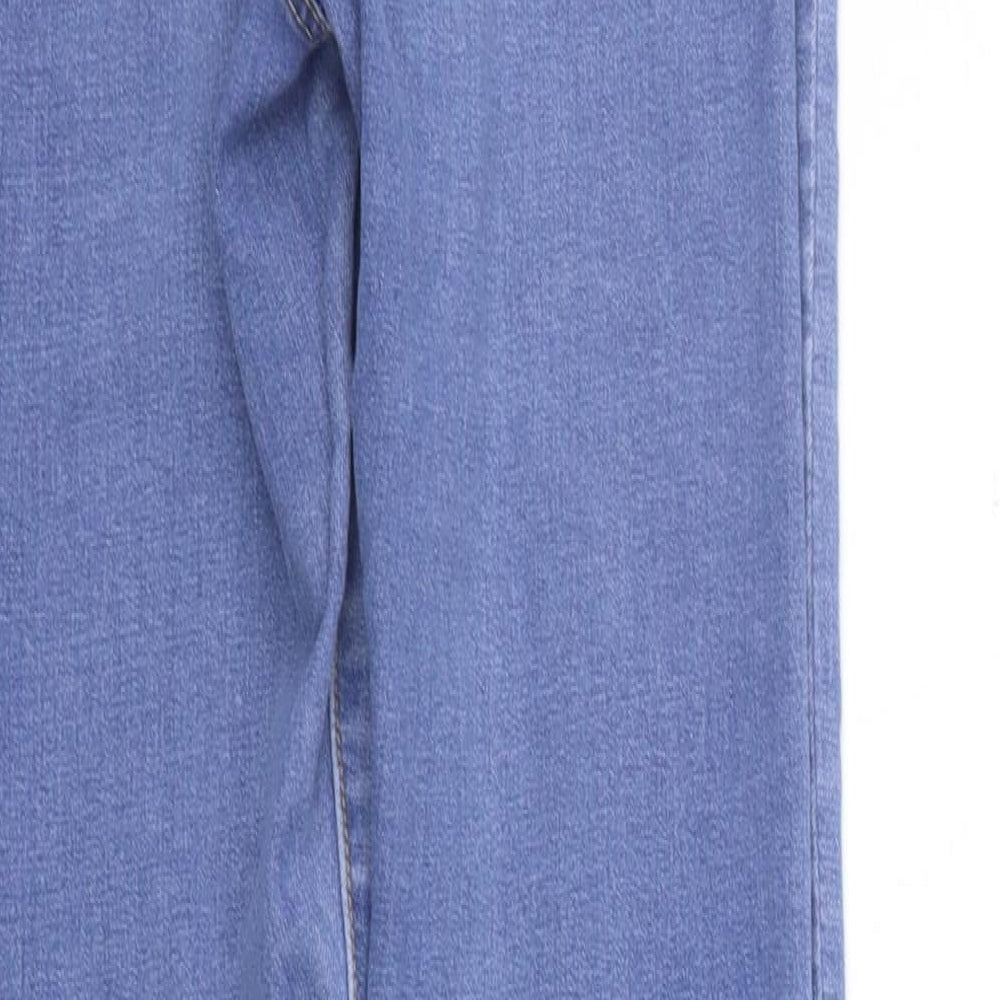deniem co Womens Blue   Straight Jeans Size 8 L28 in