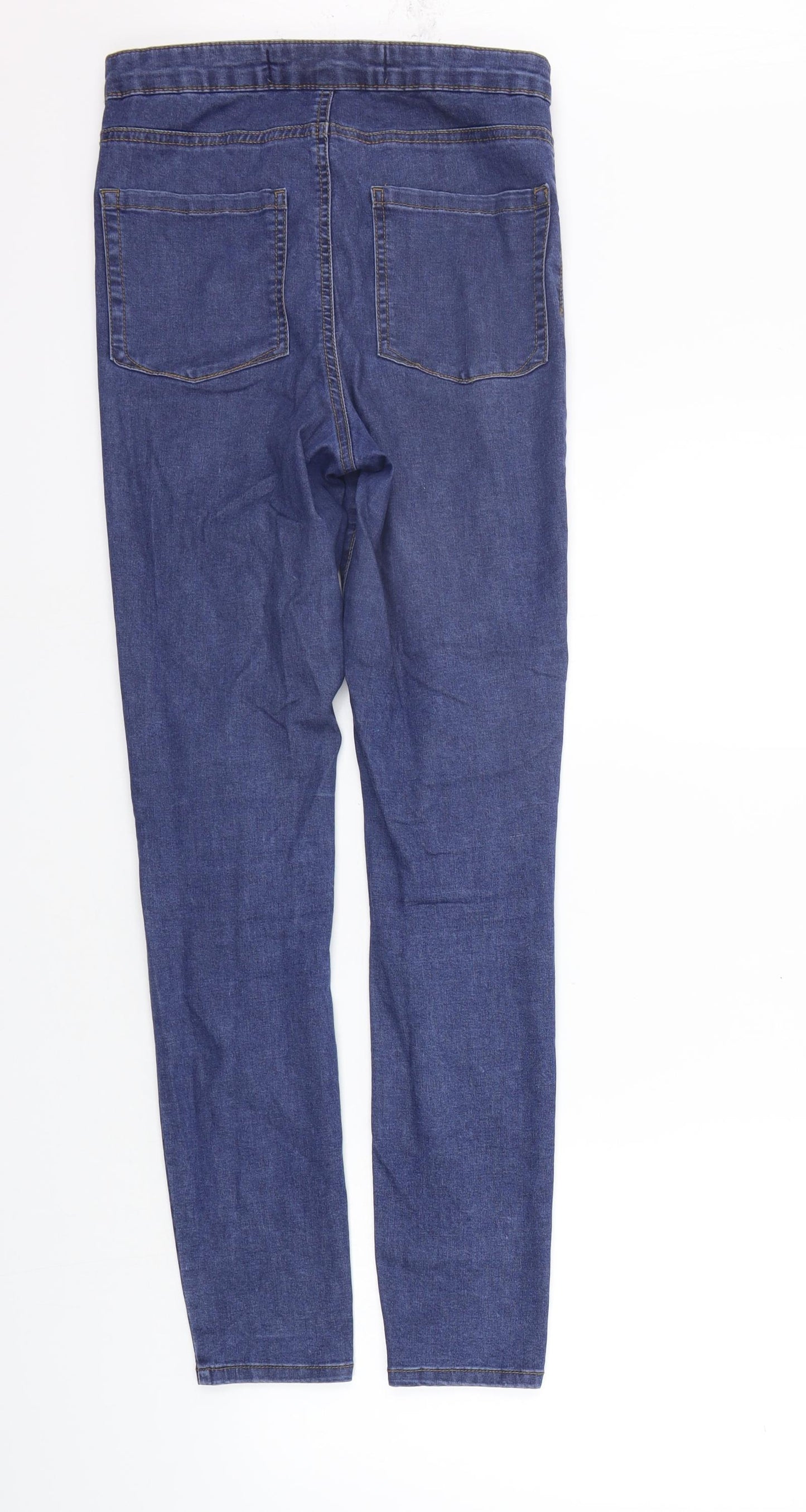 deniem co Womens Blue   Straight Jeans Size 10 L28 in