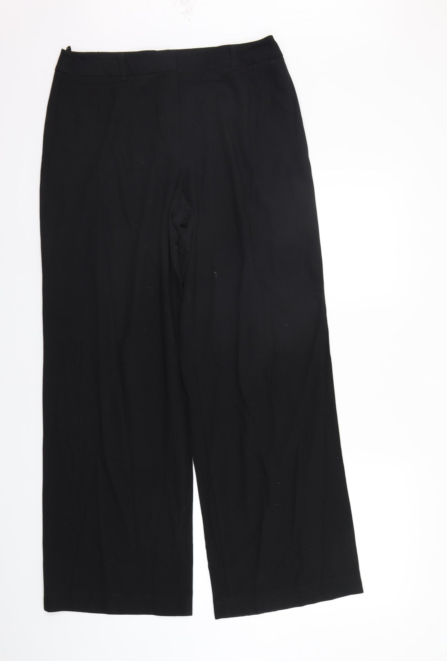 Marks and Spencer Womens Black   Trousers  Size 14 L29 in