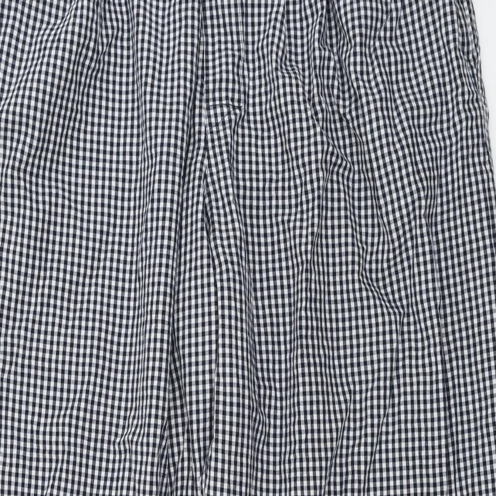 F&F  Womens Black Check  Trousers  Size 20 L29 in