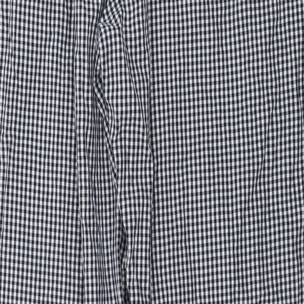 F&F  Womens Black Check  Trousers  Size 20 L29 in