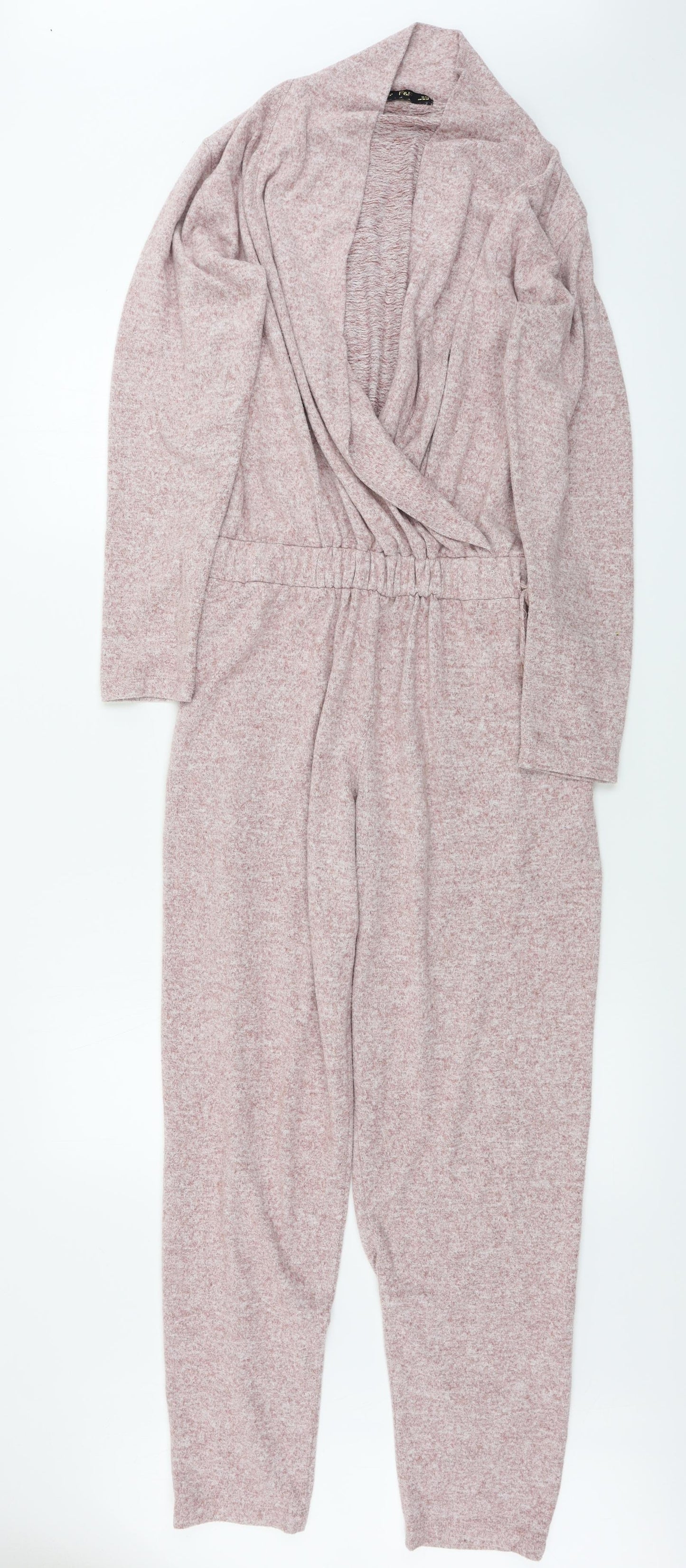 F&F  Womens Pink   Jumpsuit One-Piece Size 10