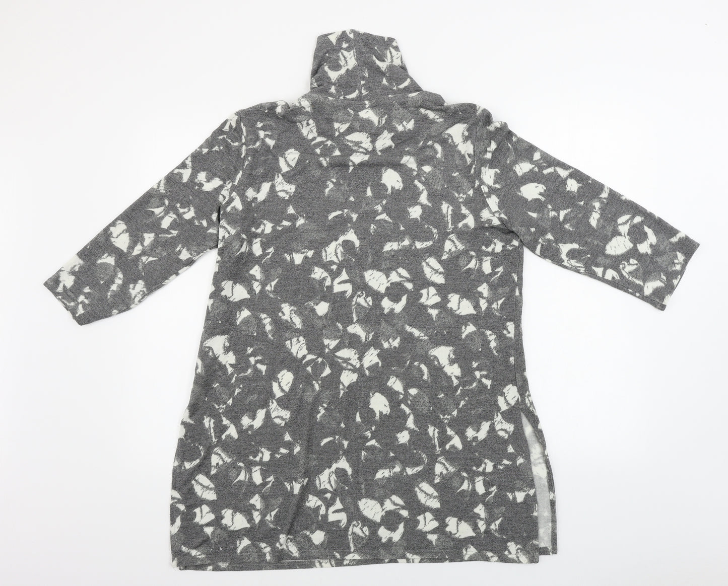 Marks and Spencer  Womens Grey Animal Print  Pullover Jumper Size 16