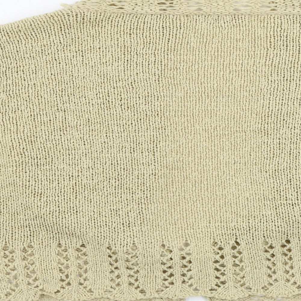 Papaya  Womens Beige   Cardigan Jumper Size 14