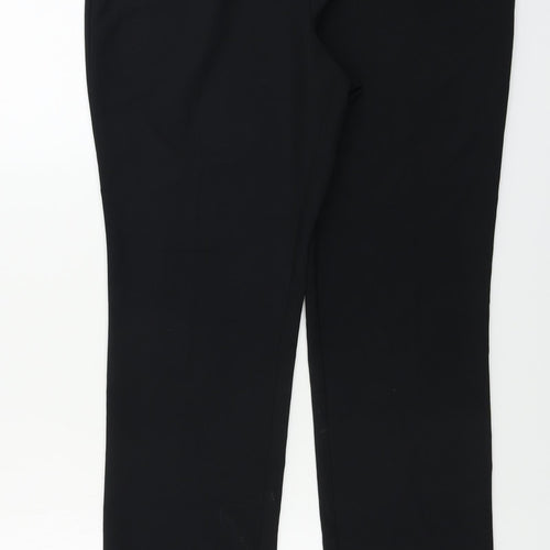 South Womens Black   Trousers  Size 16 L30 in