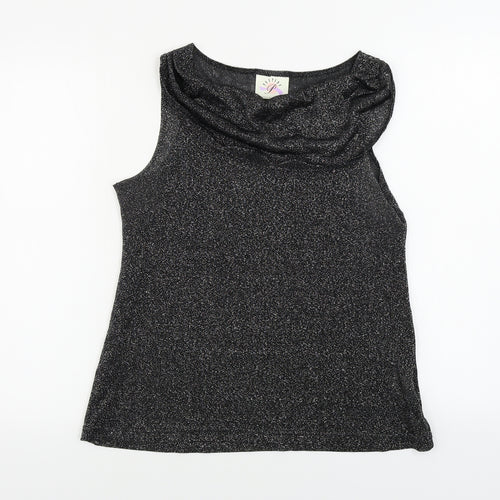 Peepers  Womens Black   Basic Blouse Size 14