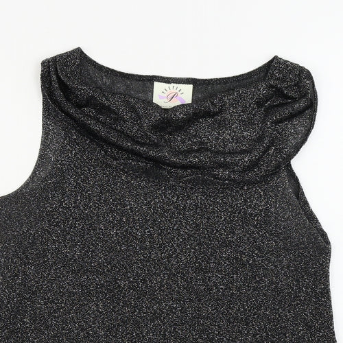Peepers  Womens Black   Basic Blouse Size 14