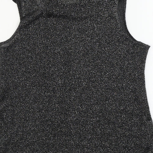 Peepers  Womens Black   Basic Blouse Size 14