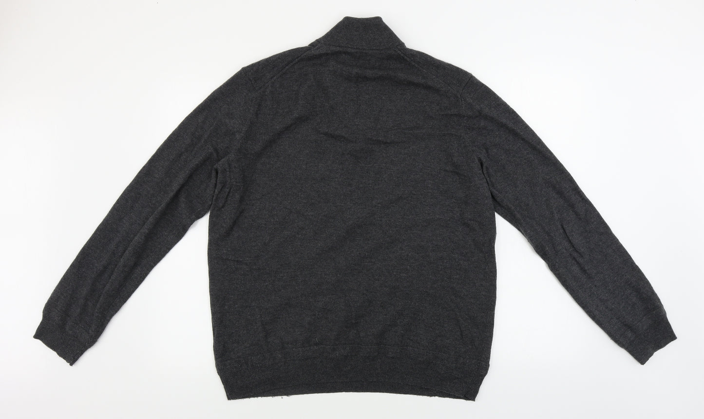 Boden Mens Grey   Henley Jumper Size L
