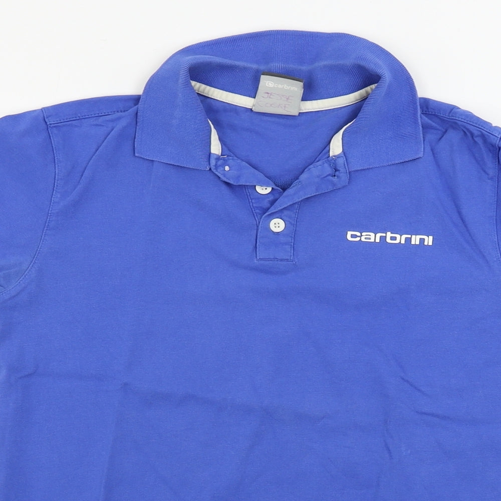 Carbrini  Boys Blue   Basic Polo Size 12-13 Years