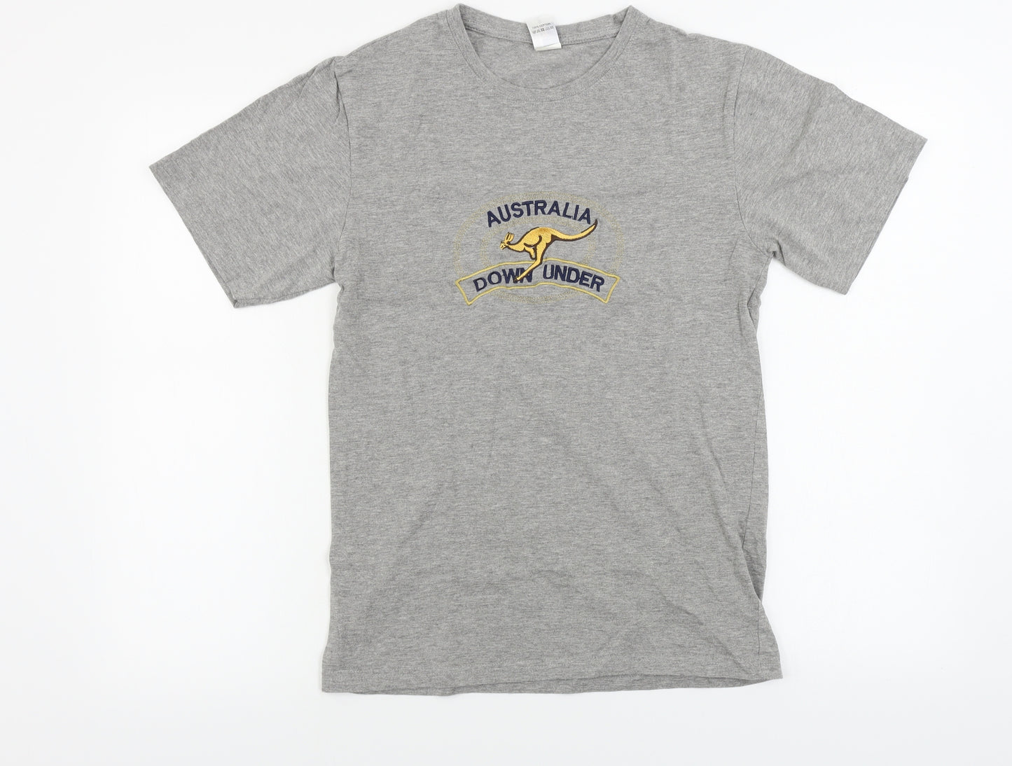 australia Mens Grey    T-Shirt Size S