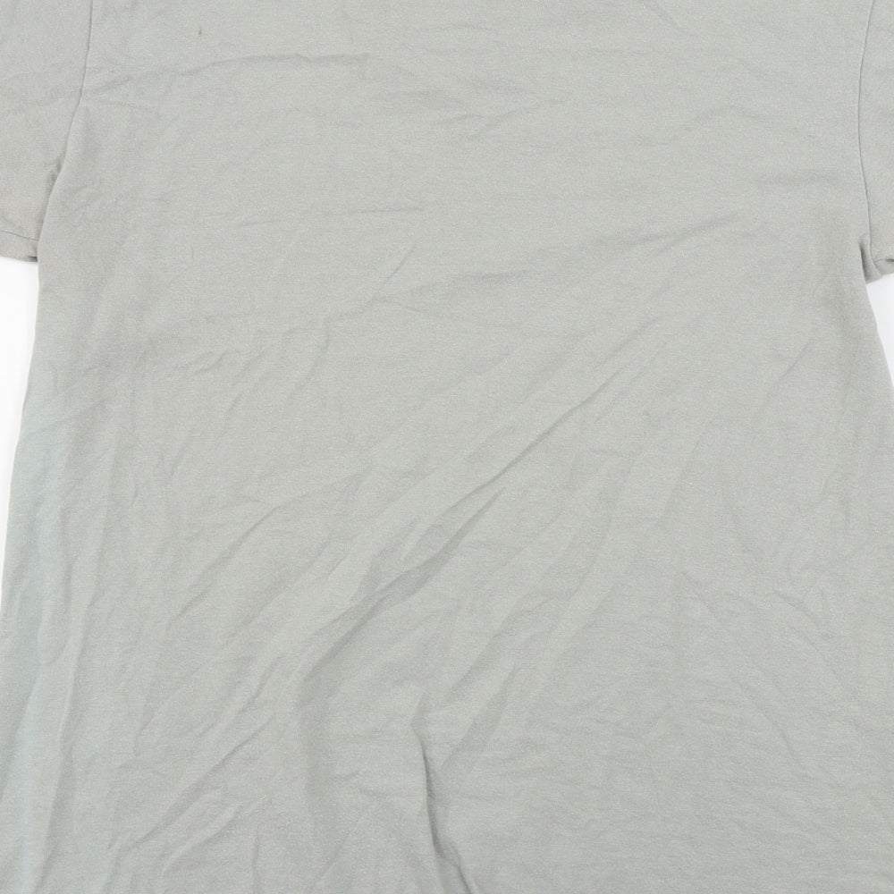 Fox  Mens Grey    T-Shirt Size S