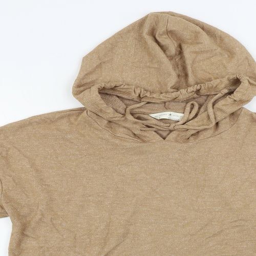 Marks and Spencer  Womens Brown   Pullover Hoodie Size 8