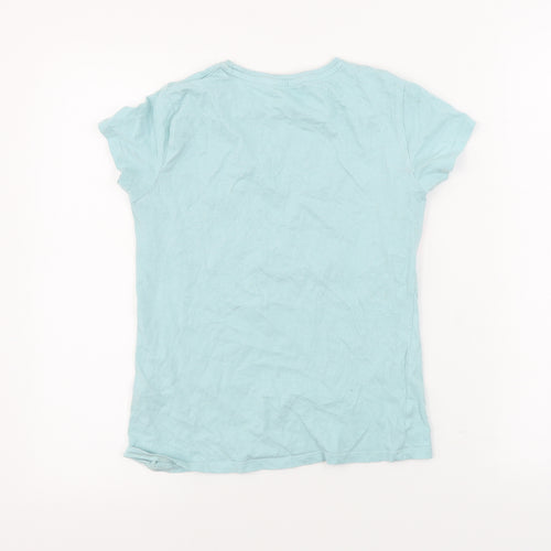 pep&co Girls Blue   Basic T-Shirt Size 11-12 Years