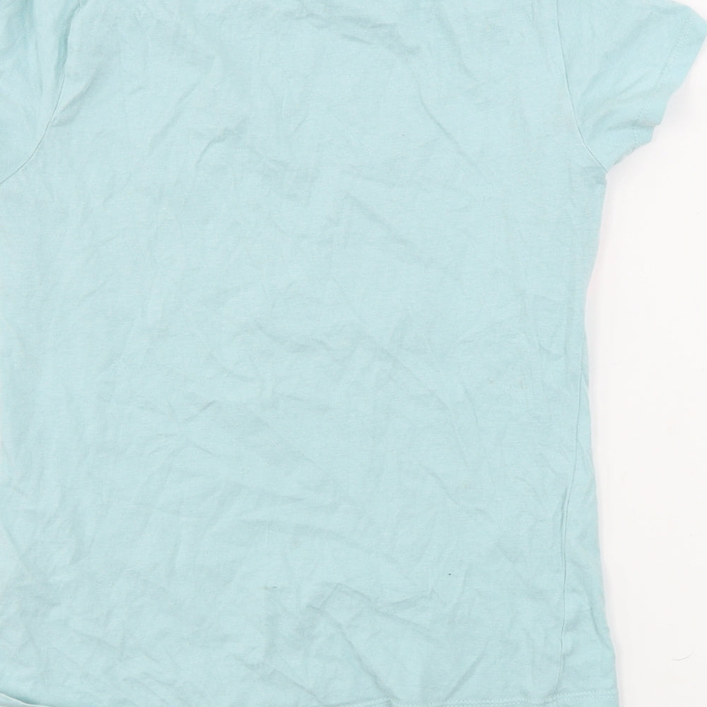 pep&co Girls Blue   Basic T-Shirt Size 11-12 Years