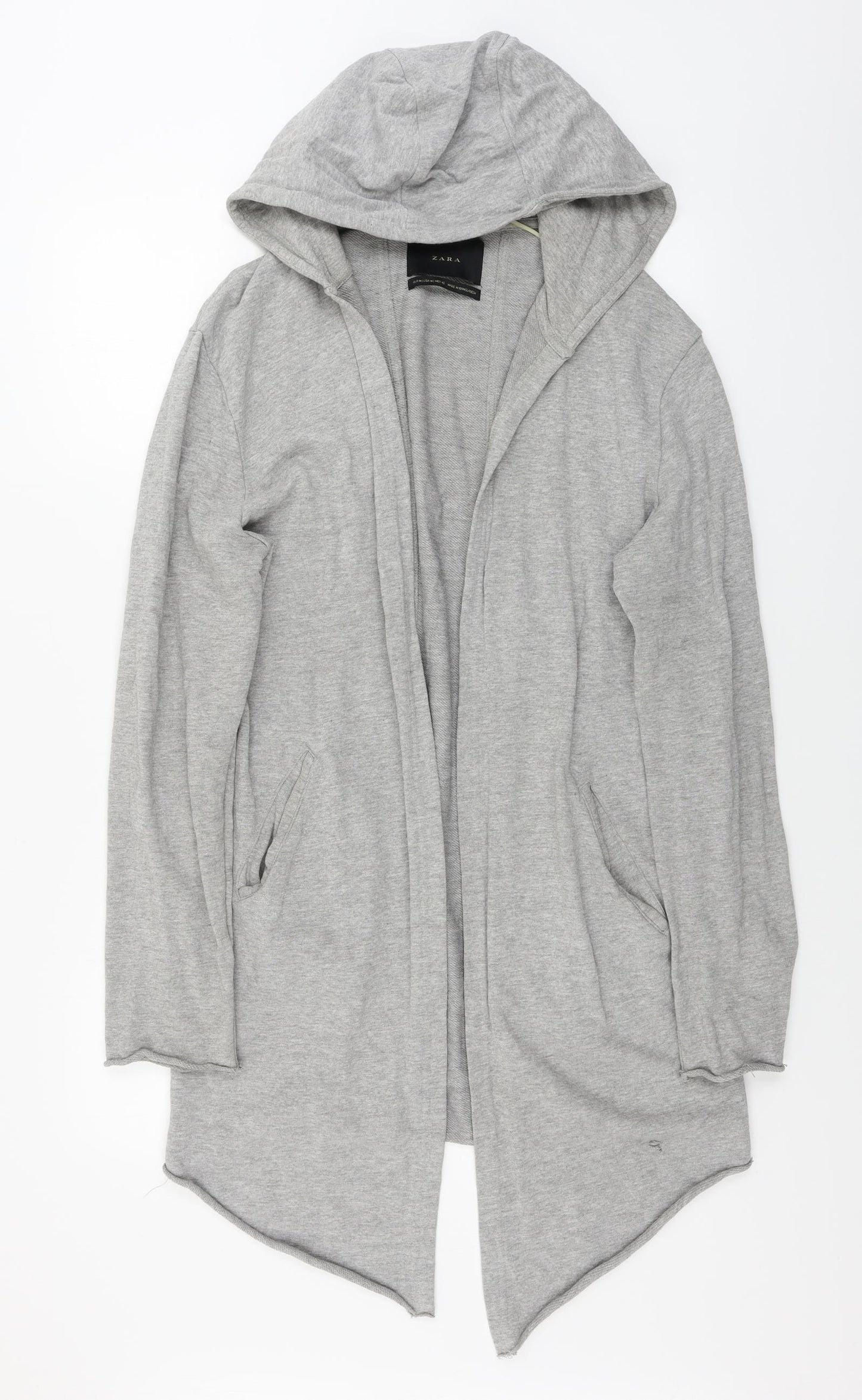Zara Womens Grey   Cardigan Jumper Size M