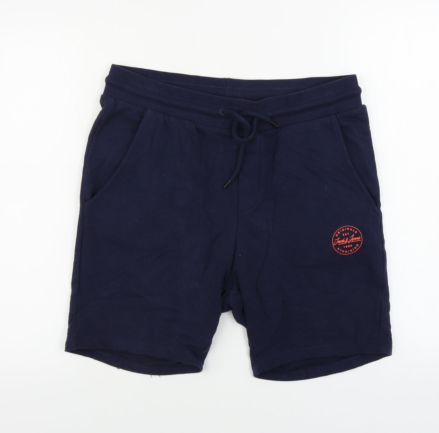 JACK & JONES  Mens Blue   Sweat Shorts Size M