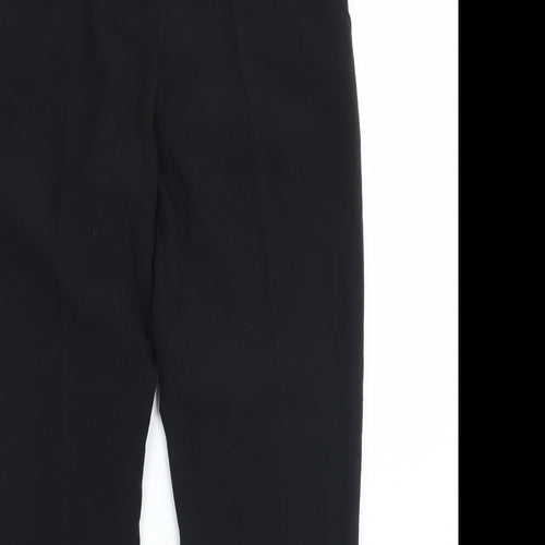 Red Herring Womens Black   Trousers  Size 12 L27 in
