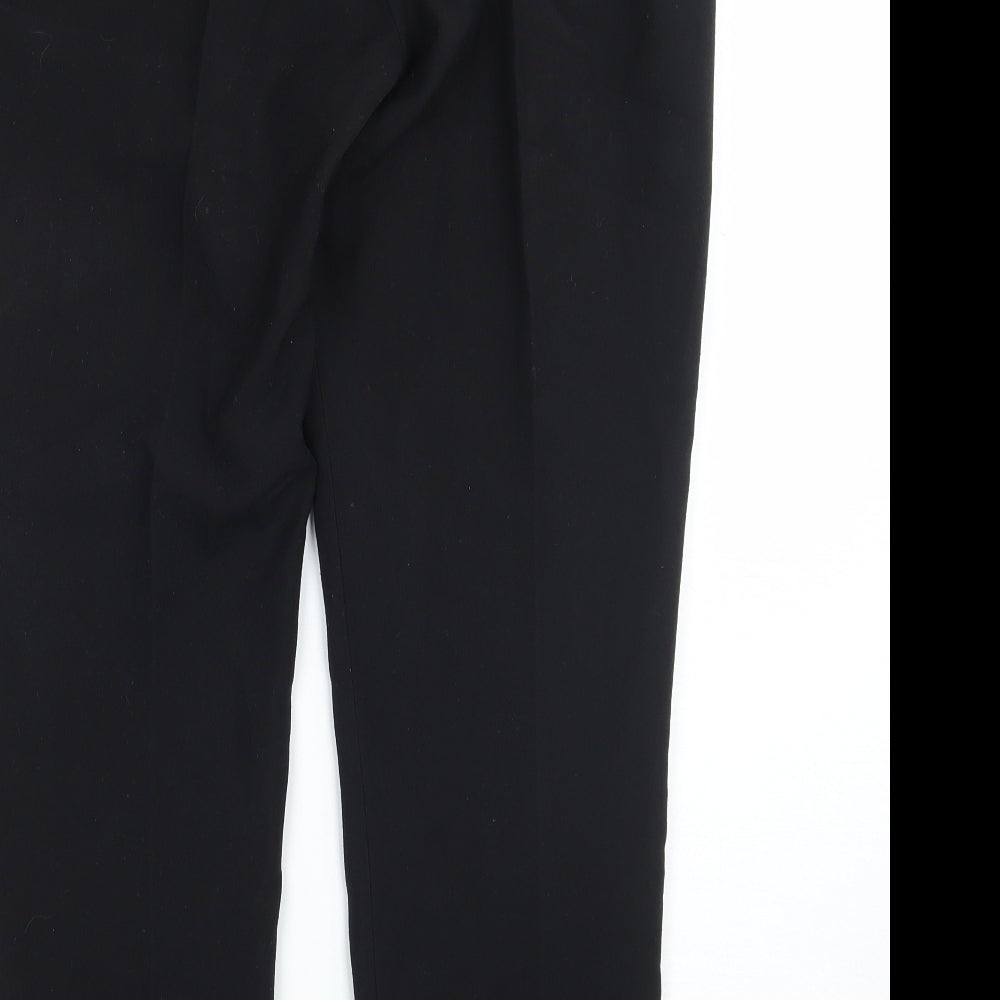 Red Herring Womens Black   Trousers  Size 12 L27 in