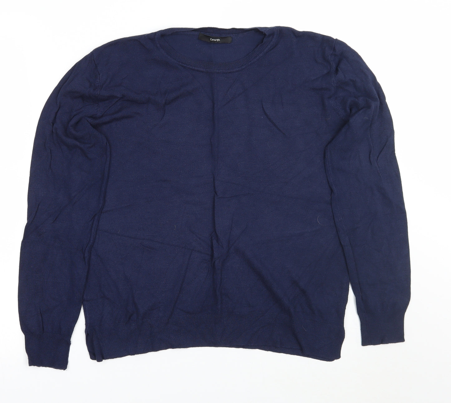 George Womens Blue   Pullover Jumper Size 14