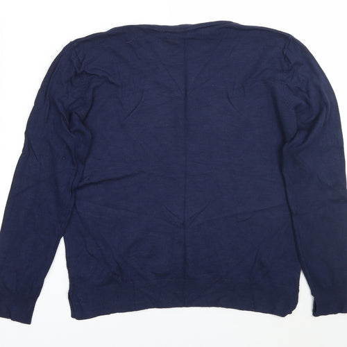 George Womens Blue   Pullover Jumper Size 14