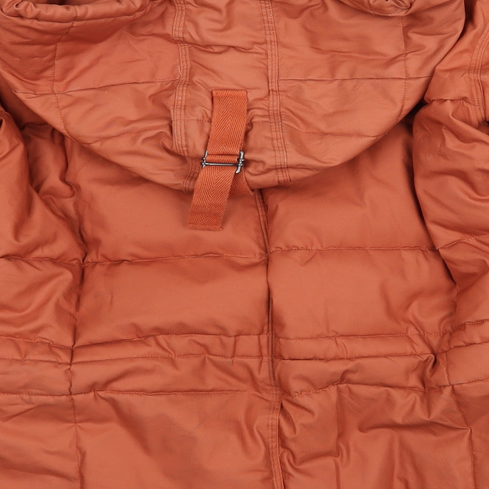 FCUK Mens Orange   Jacket Coat Size M
