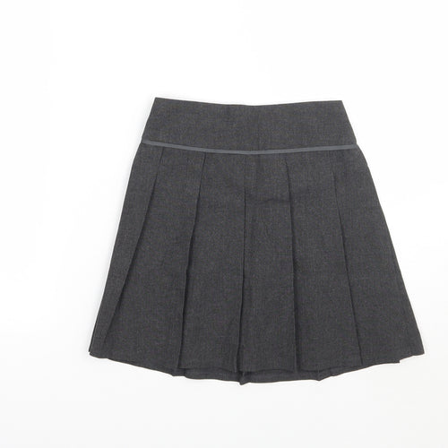 TU Girls Grey   A-Line Skirt Size 5 Years - School wear