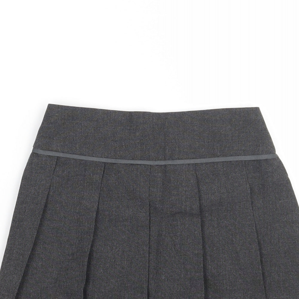 TU Girls Grey   A-Line Skirt Size 5 Years - School wear
