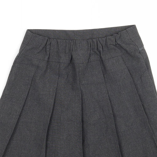 TU Girls Grey   A-Line Skirt Size 5 Years - School wear
