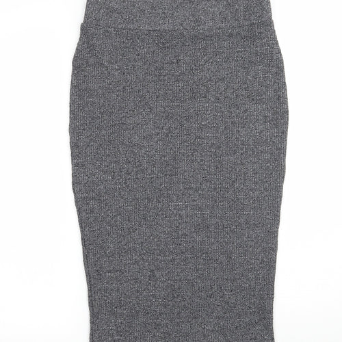 NEXT Womens Grey   A-Line Skirt Size 8