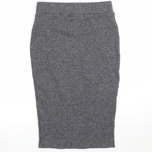 NEXT Womens Grey   A-Line Skirt Size 8