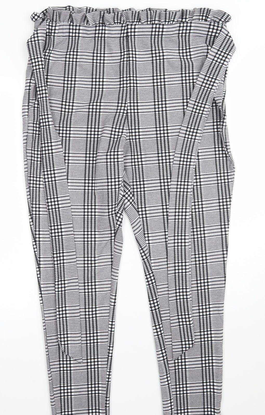 SheIn Womens Grey Check  Trousers  Size 2XL L30 in