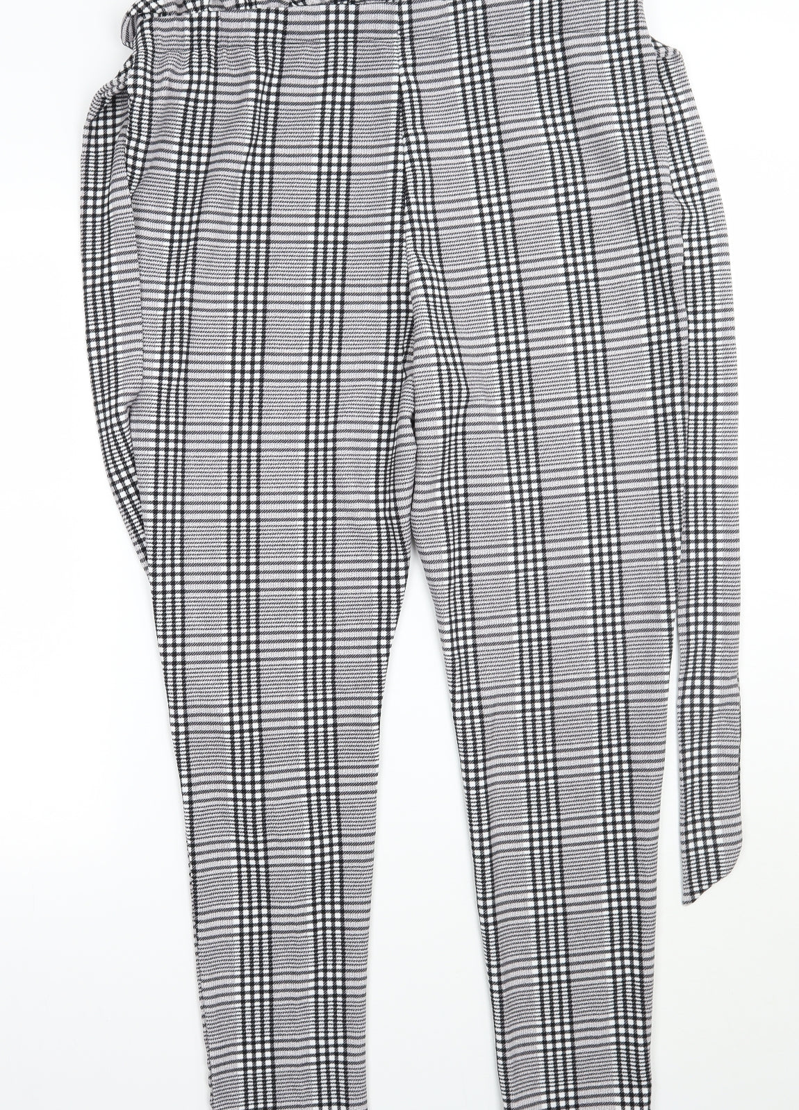 SheIn Womens Grey Check  Trousers  Size 2XL L30 in