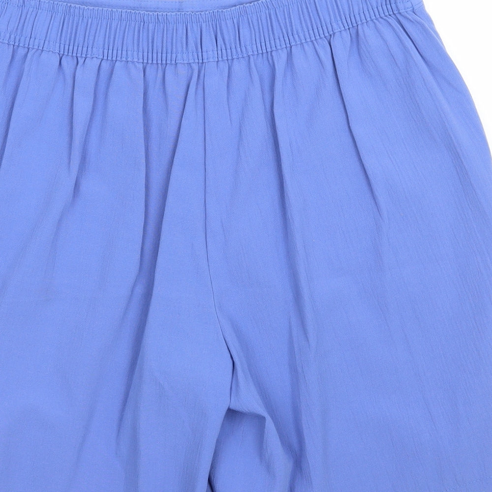 Papaya Womens Blue   Bermuda Shorts Size 14