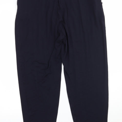 Papaya Womens Blue   Bloomer Trousers Size 14 L25 in