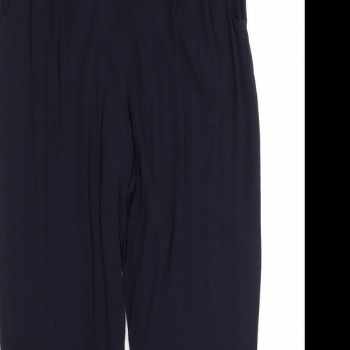 Papaya Womens Blue   Bloomer Trousers Size 14 L25 in
