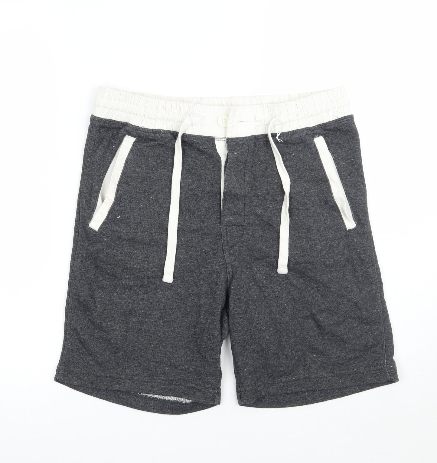 H&M Womens Grey   Mom Shorts Size S