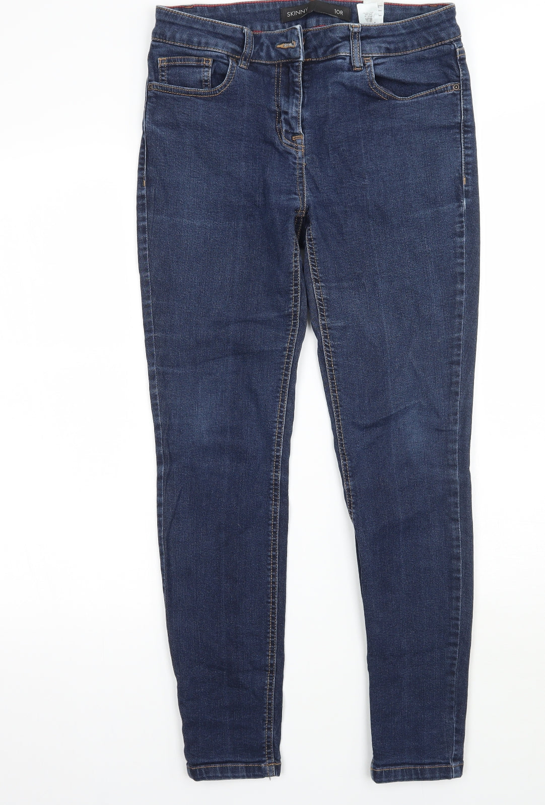 NEXT Womens Blue   Skinny Jeans Size 10 L27 in